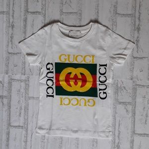 Gucci kids white shirt